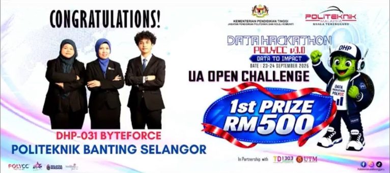 PBS JOHAN  DATA HACKATHON(Kategori UA Challenge) Pertandingan Data Hackathon V3.0 POLYCC 2026 : Data To Impact